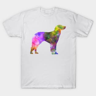 German Longhaired Pointer in watercolor T-Shirt